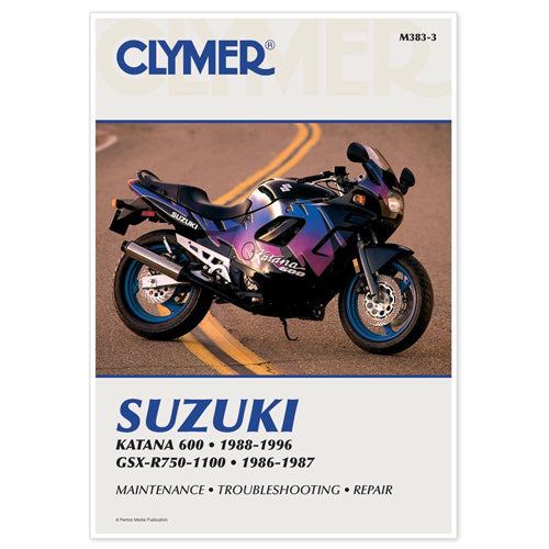 CLYMER 1986-1987 Suzuki GSX-R1100 REPAIR MANUAL M383-3