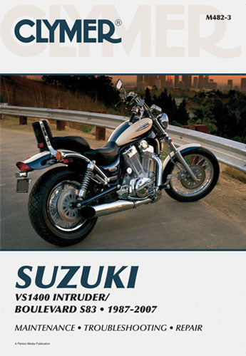 CLYMER 1987-2007 VS1400 Intruder Suzuki M4823 MANUAL BOULEVARD S83