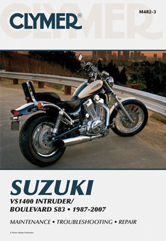 CLYMER 1987-2007 VS1400 Intruder Suzuki M4823 MANUAL BOULEVARD S83