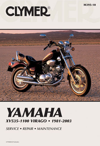 CLYMER 1981-1997 Yamaha XV750 Virago REPAIR MANUAL M395-10