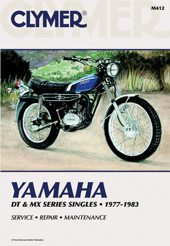 CLYMER REPAIR MANUAL PART#  M412