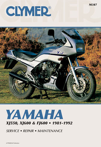 CLYMER 1981-1983 Yamaha XJ550R Seca REPAIR MANUAL M387