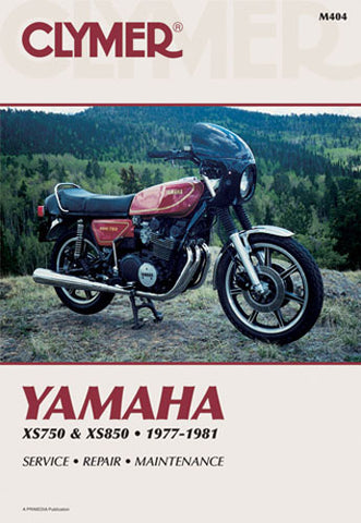 CLYMER 1977-1979 Yamaha XS750 REPAIR MANUAL M404