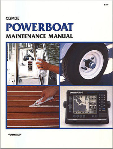 CLYMER B700 MANUAL POWERBOAT MAINTENANCE