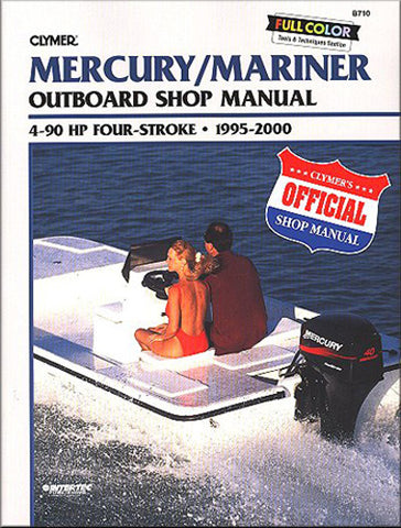 CLYMER B710 MANUAL MERC MARNR 4-STROKE OB 95-00