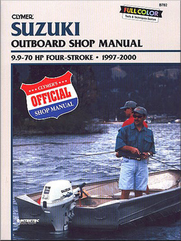 CLYMER B782 MANUAL 4STRK OT BRD 9.9-70HP 97-00