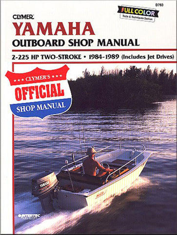 CLYMER B783 MANUAL 2-225 HP2-STROKE OB 84-89
