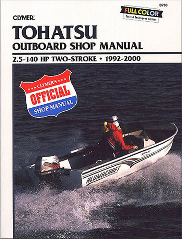 CLYMER CLYMER MANUAL TOHATSU 2.5-140HP 2-STROKE OB 92-00 B790