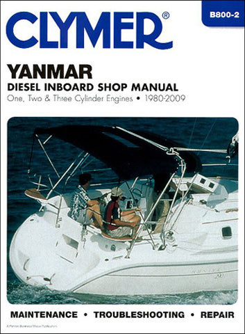 CLYMER CLYMER MANUAL YANMAR INBOARD ENGINES 1980-2009 B800-2