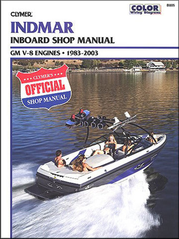 CLYMER CLYMER MANUAL INDMAR GM V-8 IB 1983-2003 B805