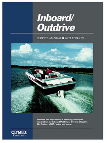 CLYMER IOS6 MANUAL INBOARD OUTDRIVE SERVICE