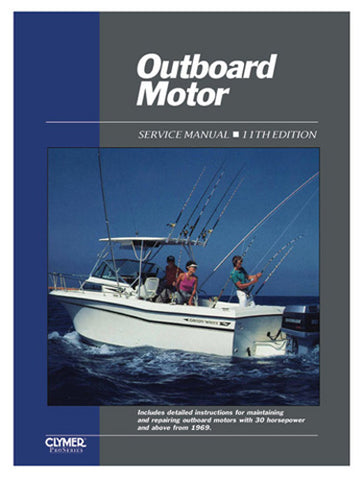 CLYMER OS211 MANUAL OUTBOARD MOTOR SVC VOL 2 69-89