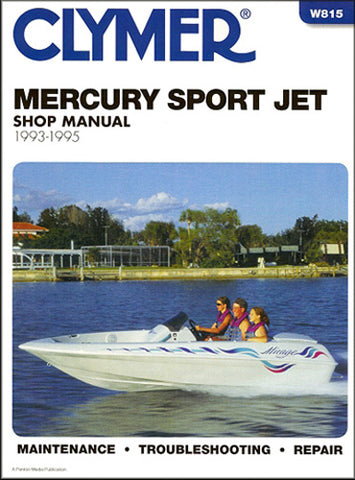 CLYMER W815 MANUAL MERC POWERED SPORT JET 93-95