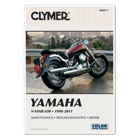 CLYMER M4957 MANAUAL V-STAR 650 1998-2011