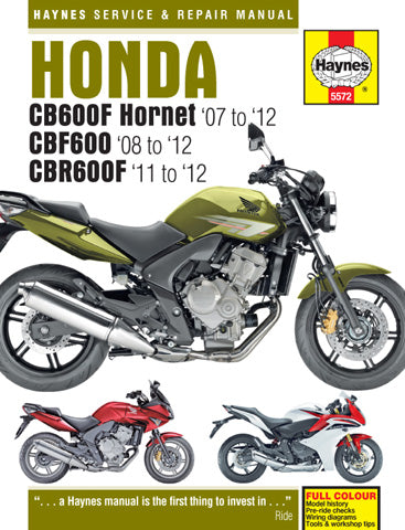 CLYMER HONDA HAYNES MANUAL M5572