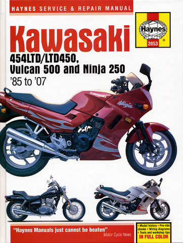 CLYMER KAWASAKI HAYNES MANUAL M2053