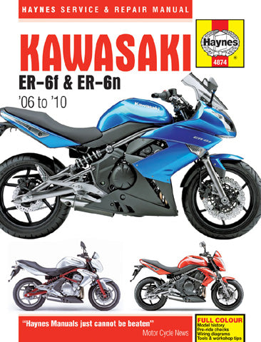 CLYMER KAWASAKI HAYNES MANUAL M4874