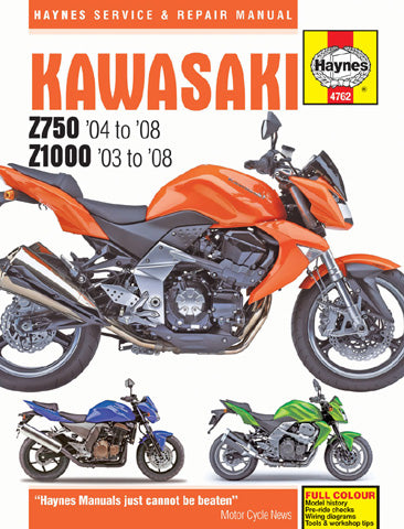 CLYMER KAWASAKI HAYNES MANUAL M4762