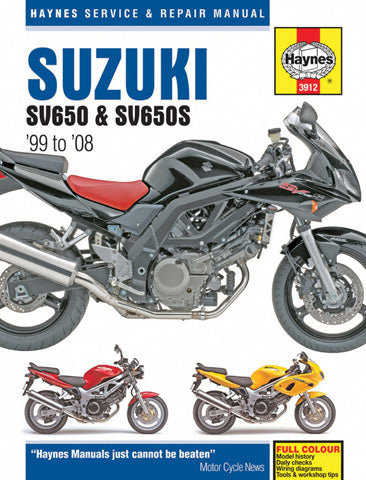 CLYMER SUZUKI HAYNES MANUAL M3912