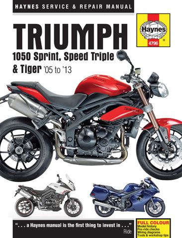 CLYMER TRIUMPH HAYNES MANUAL M4796