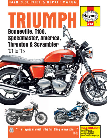 CLYMER TRIUMPH HAYNES MANUAL M4364