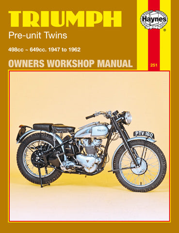 CLYMER TRIUMPH HAYNES MANUAL M251