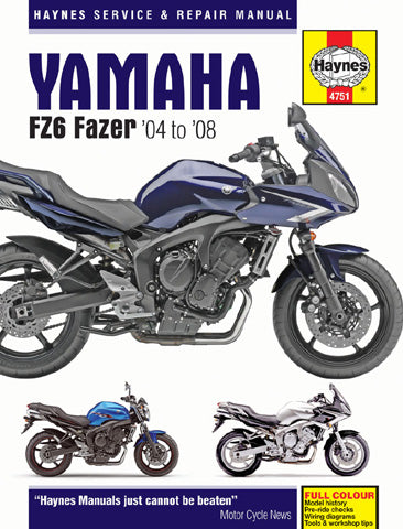 CLYMER YAMAHA HAYNES MANUAL M4751