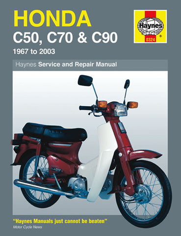 CLYMER HONDA HAYNES MANUAL M324