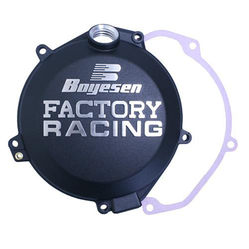 BOYESEN BOYESEN CLUTCH COVERS - BLACK CC-44CB
