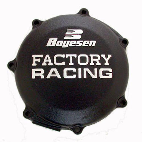 BOYESEN FACTORY RACING CLUTCH COVER BLACK PART NUMBER CC-37AB