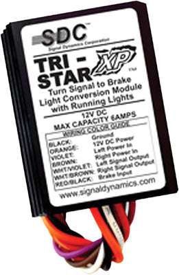 SDC TRI-STAR XP TURN SIGNAL TO BRAKE LIGHT CONVERSION MODULE 1016