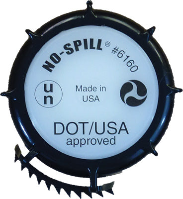 NO-SPILL DOT/UN APPROVED CAP PART# 6160