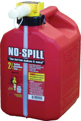 NO-SPILL GAS CAN 2.5 GAL 11.75X8X10 1405