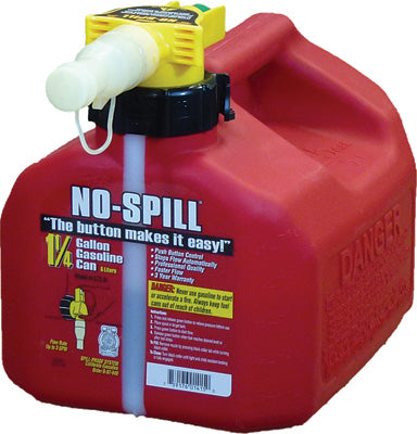 NO-SPILL GAS CAN 1.25 GAL 7.5X8X10 1415