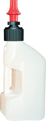 TUFF JUG GAS CAN WHITE W/RED TIP 2.5GAL PART# WURR10