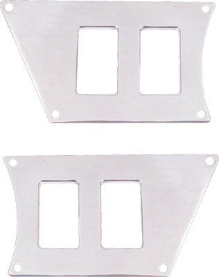 MODQUAD DASH 4 SWITCH PLATE (POLISHED) PART# RZR-SP4-1K NEW