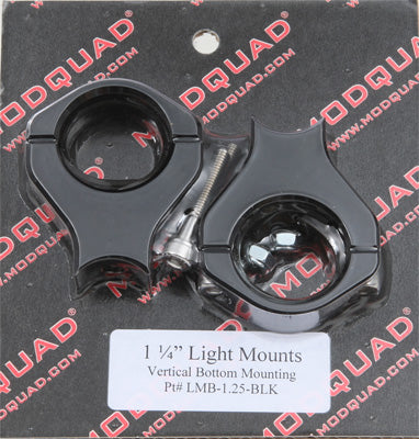 MODQUAD MQ LIGHT MNT 1.25 VERT MNT BLK PART# LMB-1.25-BLK NEW