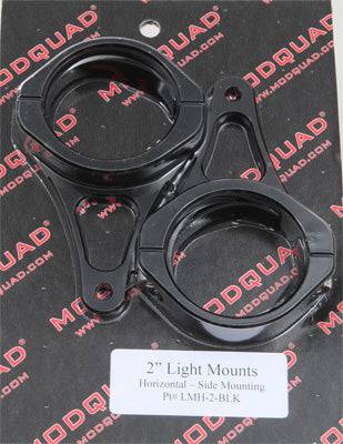 MODQUAD MQ LIGHT MNT 2 HORZ MNT BLK PART# LMH-2-BLK NEW