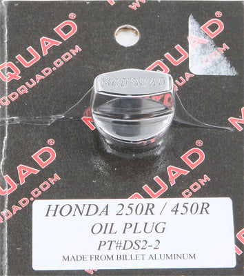 MODQUAD OIL PLUG CAP (SILVER) PART# DS2-2 NEW