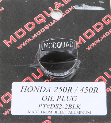 MODQUAD OIL PLUG & CAP (BLACK) DS2-2BLK