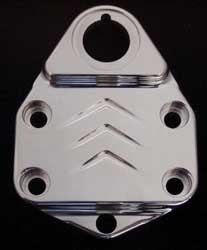 MODQUAD HANDLEBAR CLAMP (POLISHED LOGO ) HC1-700R