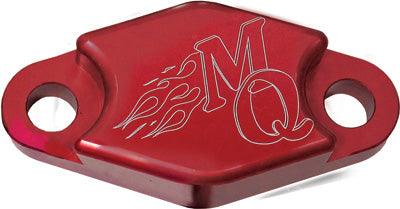 MODQUAD BRAKE BLOCK OFF PLATE (RED) PART# PB-1RD NEW