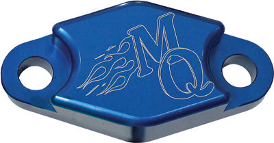 MODQUAD BRAKE BLOCK OFF PLATE (BLUE) PART# PB-1BL NEW