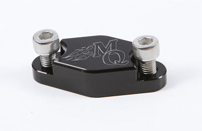 MODQUAD BRAKE BLOCK OFF PLATE (BLACK) PART# PB-1BLK NEW