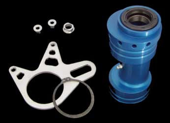MODQUAD REAR BEARING CARRIER (BLUE) CB1-BBL