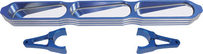 MODQUAD 3-PANEL REAR VIEW MIRROR (BLUE) PART# R-MIR-6BL