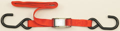 WPS TIE-DOWNS ORANGE 1X68" (10 PAIRS) PART# 21269BULK