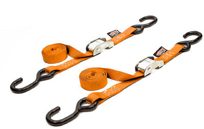 POWERTYE TIE-DOWNS 1" KTM ORANGE 2/PK PART# 22269