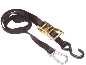 HIGH ROLLER RATCHET TIE-DOWNS (BLACK) PART# HR201-10