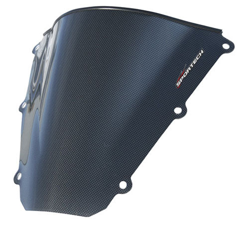 SPORT TECH SPORTECH V-FLOW W/S YAM YZF R6 CARBON FIBER FITS '08-'10 # 45491100